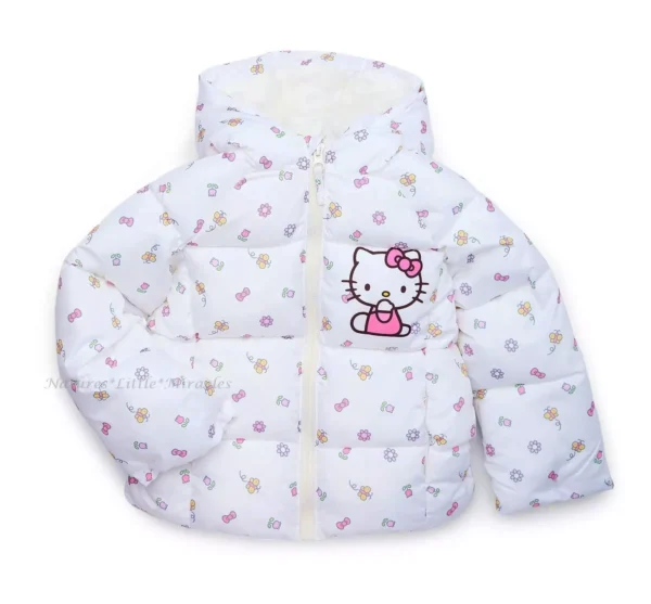 Chamarra con Capucha para niñas de Hello Kitty talla 2
