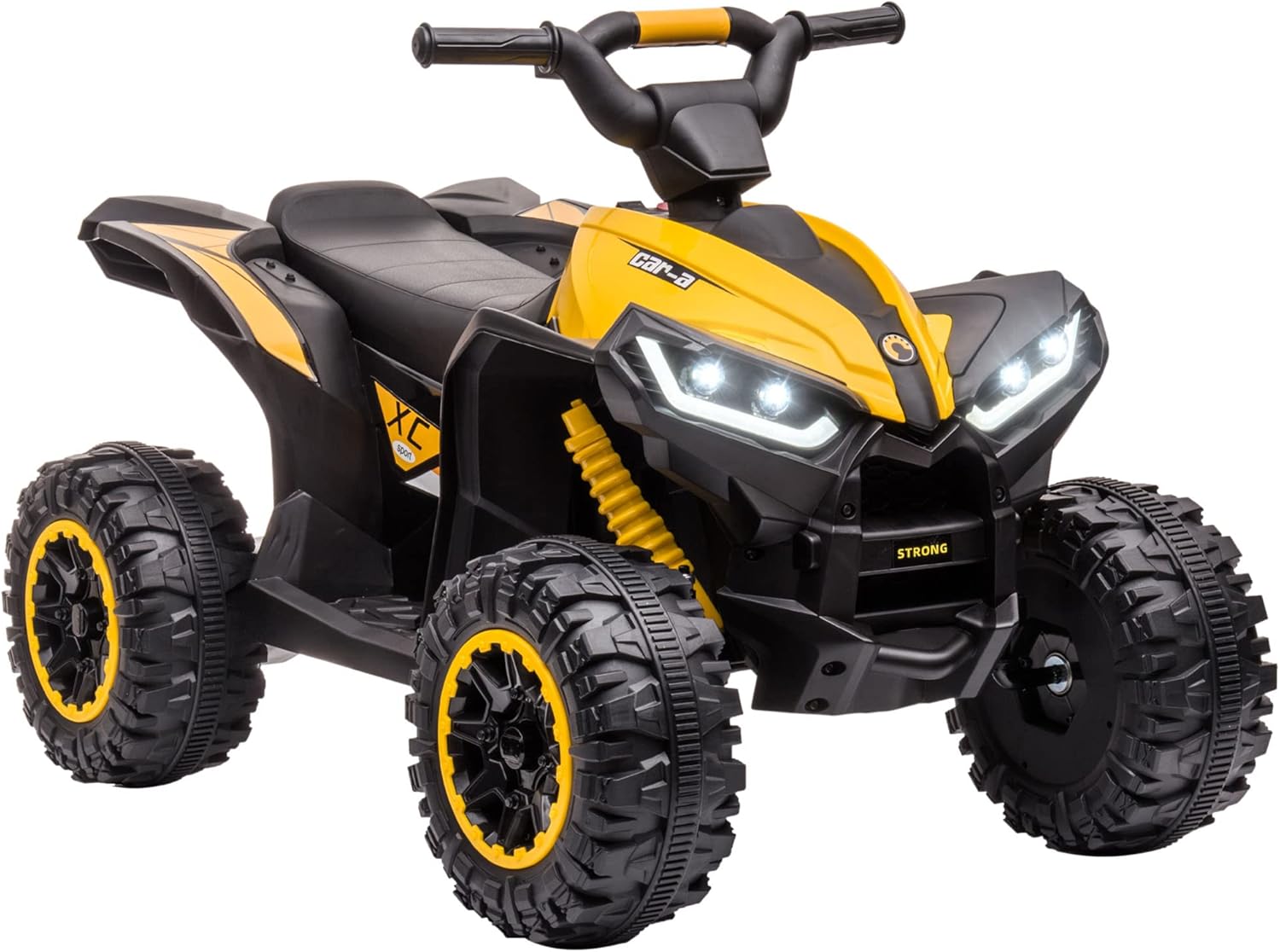 Cuatrimoto eléctrica de 12 V para niños marca Aosom ATV
