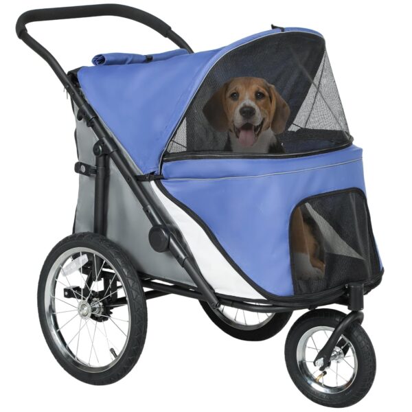 Carriola para mascotas con bolsa de almacenamiento - PawHut