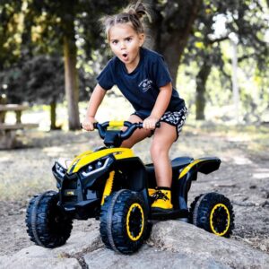 Alternative view of Cuatrimoto eléctrica de 12 V para niños marca Aosom ATV