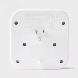 Alternative view of Tomacorriente de pared de 4 tomas con USB - Heyday