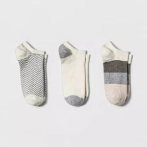 Paquete de 3 pares de calcetines para dama talla 4-10 - A New Day