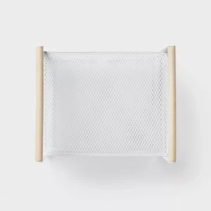 Alternative view of Organizador de metal ajustable de 3 niveles, color blanco - Brightroom