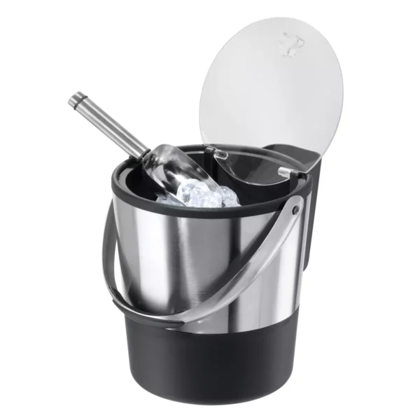 Cubo de hielo de doble pared de acero inoxidable de 3,8 l - Oggi