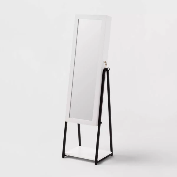 Joyero con espejo rectangular de 153 cm de alto - Brightroom
