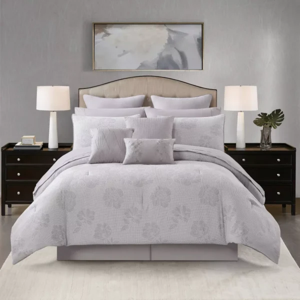 Juego de cama de 13 piezas tamaño QUEEN marca Nanshing