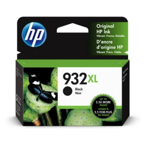 Cartucho de tinta negra para impresora HP 932XL