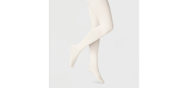 Medias para dama talla S/M, color ivory - A New Day