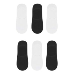 Paquete de 6 pares de calcetines de corte bajo para mujer, talla 8-12 - Marca Hanes