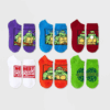 Paquete de 6 pares de calcetines talla 5.5 - 8.5 - TMNT