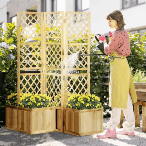 Alternative view of Macetera de pared para exterior de 52 pulgadas - Outsunny