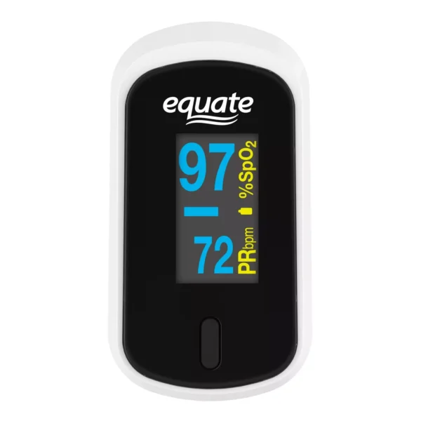 Oxímetro de pulso de la marca Equate
