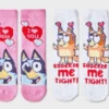 2 pares de calcetines para niña con diseño de Bluey talla 4-10