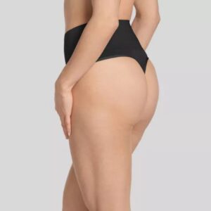Alternative view of Tanga negra de cintura media para mujer, talla L - Marca Jockey Generation