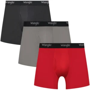 Paquete de 3 calzones para hombre talla S marca Wrangler