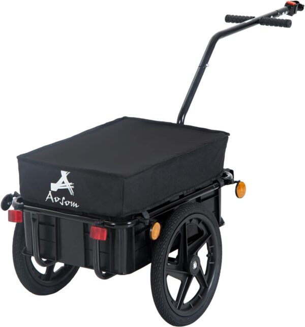 Remolque de carga para bibicleta de la marca Aosom