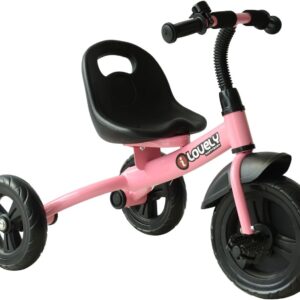 Triciclo rosa para niñas pequeñas marca Qaba