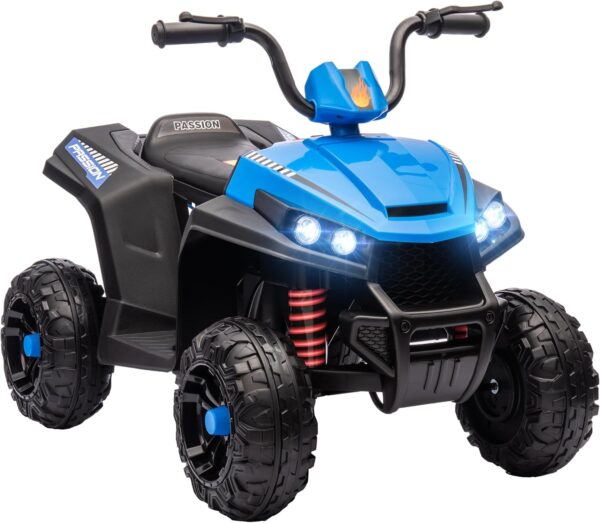 Cuatrimoto eléctrica de 12 v montable para niños marca Qaba ATV