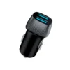 Cargador de celular para carro entradas USB de 12W