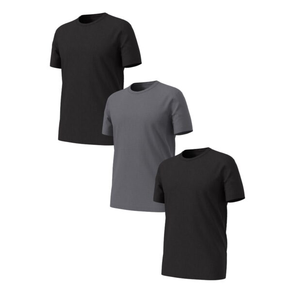 Conjunto de 3 camisetas de malla ligera para caballero talla L -Athletic Works
