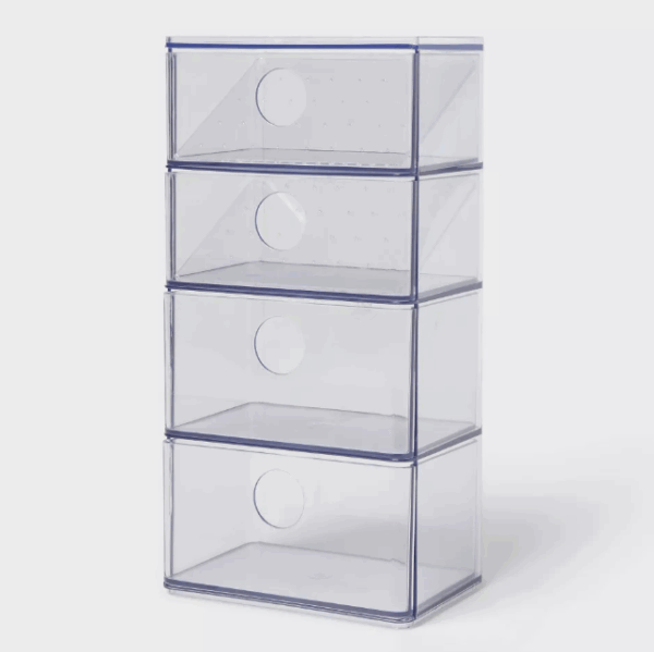 Organizador de accesorios de acrílico con cajón - Brightroom™: