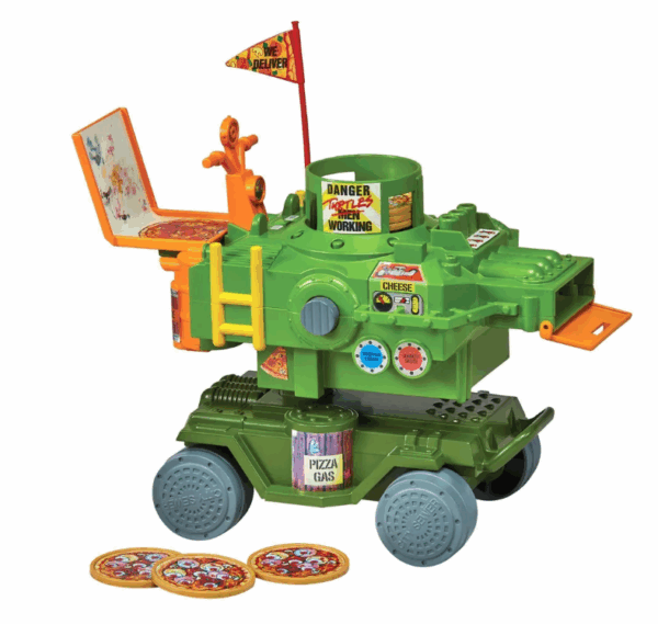 Juguete lanzador de pizzas de las Tortugas Ninja