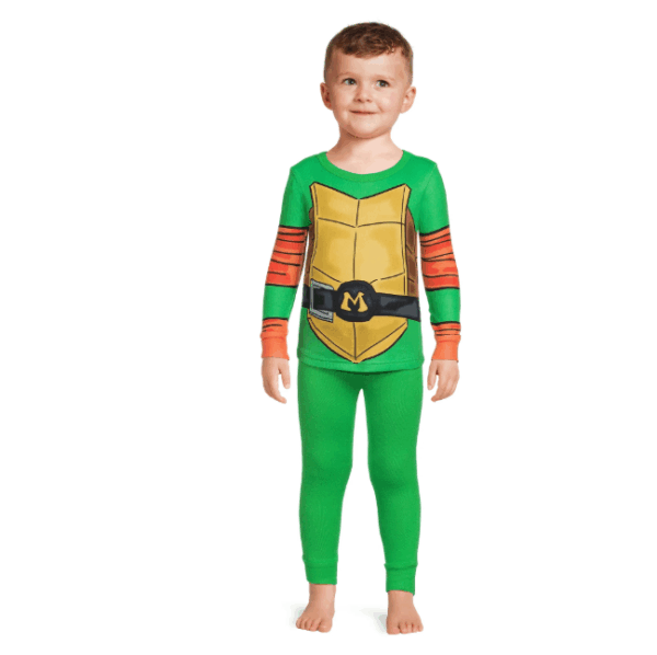 Conjunto de Pijama para Niño Pequeño Talla 5 de las tortugas ninja