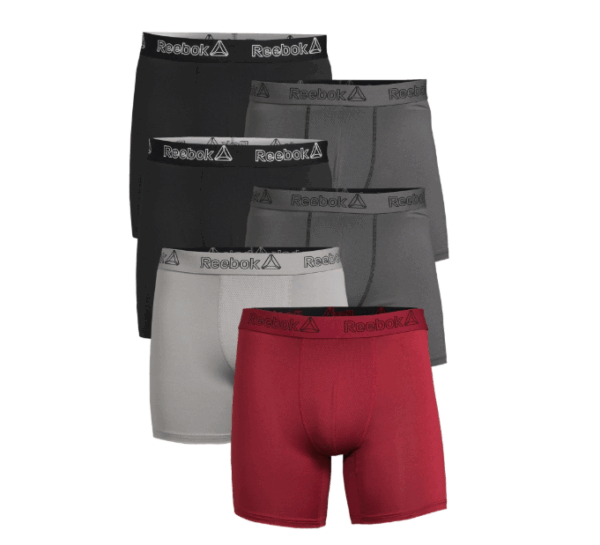 Paquete de 6 Boxer de hombre Talla L - Reebok