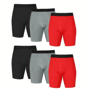 Paquete de 6 boxers para adulto talla L - Athletic Works