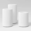 Paquete de 3 velas de luz LED AA color blanco y control remoto - Threshold™