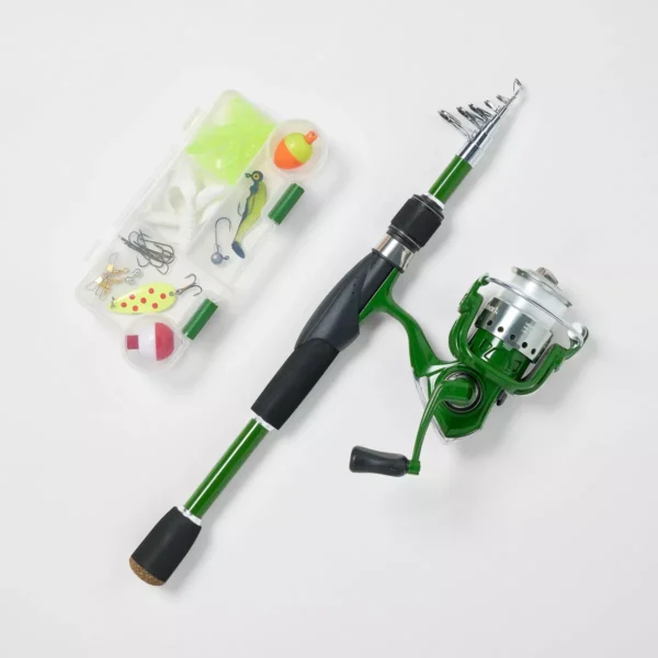 Combo de caña y carrete de pesca giratorio para adultos - Embark