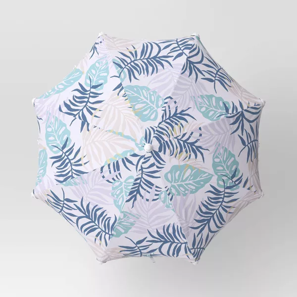 Sombrilla para playa de 1,8 m con flecos - Sun Squad - Imagen 4