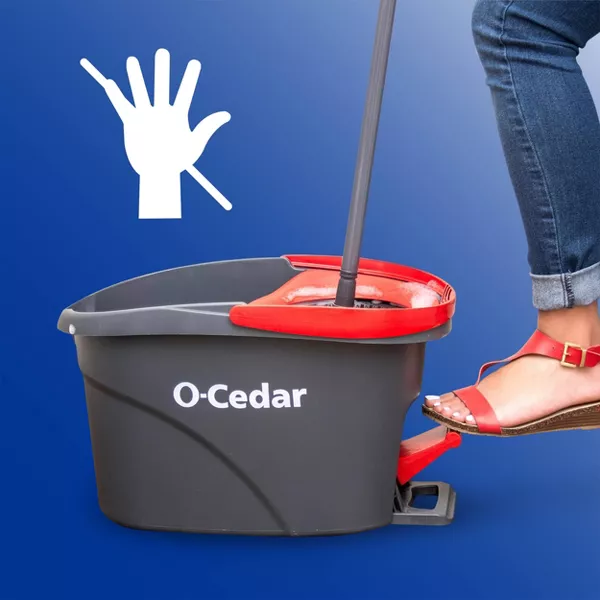 Sistema de trapeador y cubo giratorio - O-Cedar EasyWring - Imagen 6