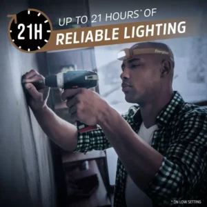 Alternative view of Linterna para la cabeza LED híbrida de 575 lúmenes - Energizer