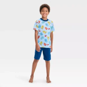 Conjunto de pijama de 2 piezas para niños talla 4-5 - Pokemón