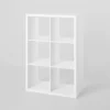 Mueble organizador de 6 cubos marca Brightroom