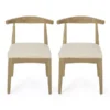 Juego de 2 sillas para comedor marca Christopher Knight Home
