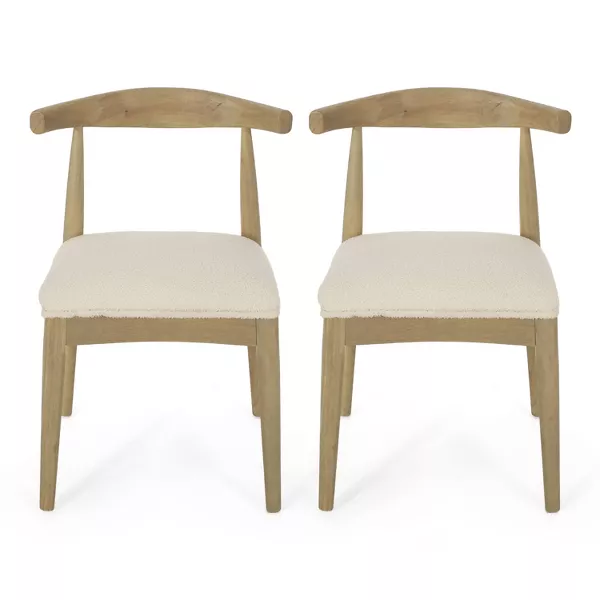 Juego de 2 sillas para comedor marca Christopher Knight Home