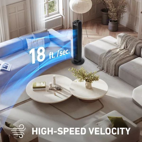 Ventilador de torre de 29" marca Holmes - Imagen 7