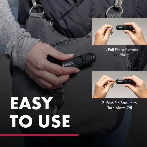 Alarma personal con llavero marca Sabre - Imagen 3