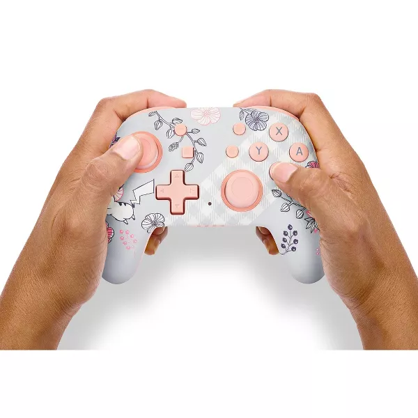 Control inalámbrico para Nintendo Switch ¨ Jardín Pikachu¨ - PowerA Nano - Imagen 4