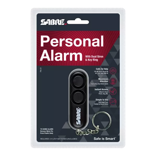 Alarma personal con llavero marca Sabre - Imagen 2