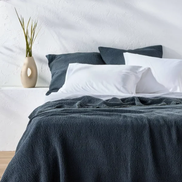 Colcha tipo gofre para cama tamaño KING - Casaluna