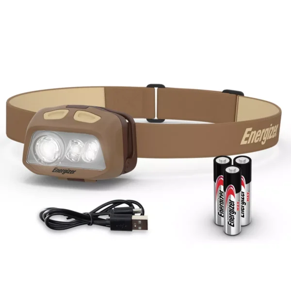 Linterna para la cabeza LED híbrida de 575 lúmenes - Energizer