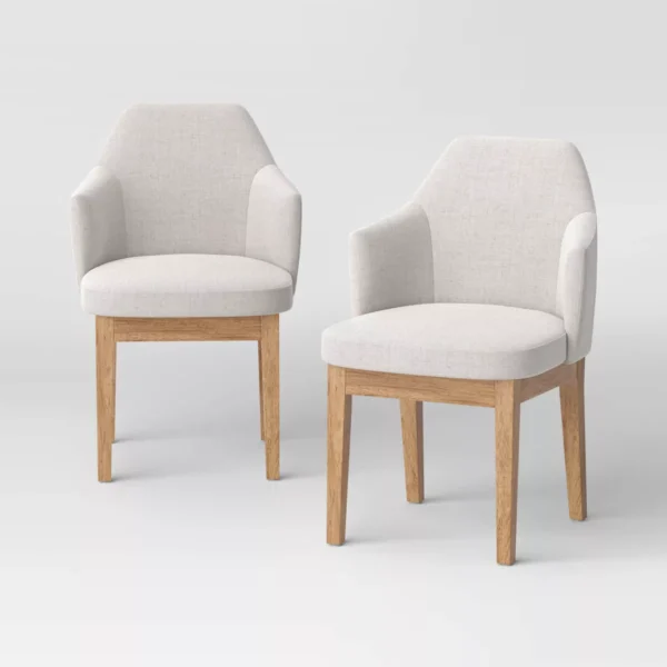 Juego de 2 sillas para comedor marca Threshold
