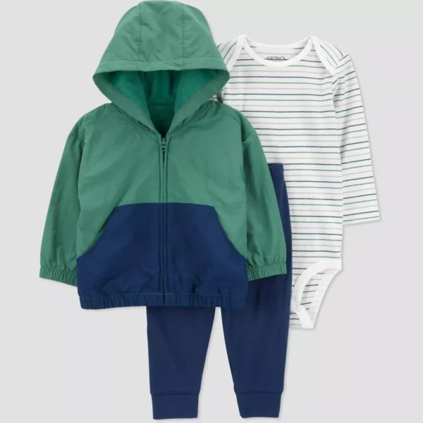 Conjunto de ropa de 3 piezas para bebé talla 18 meses - Carter's