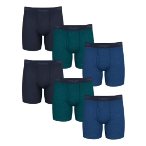 Paquete de 5 boxers para adulto, talla L - Marca Wrangler