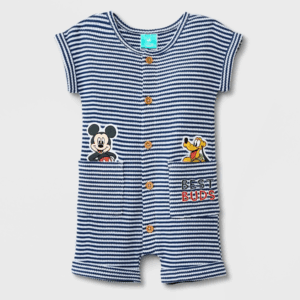 Mameluco para bebé talla 0-3 meses con diseño de Mickey Mouse