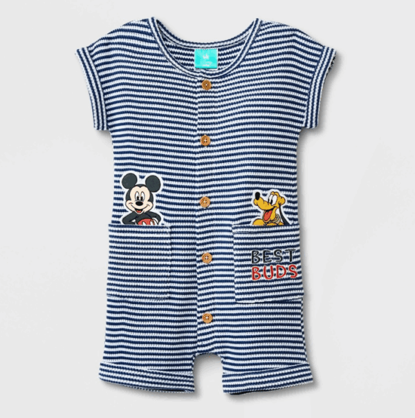 Mameluco para bebé talla 0-3 meses con diseño de Mickey Mouse