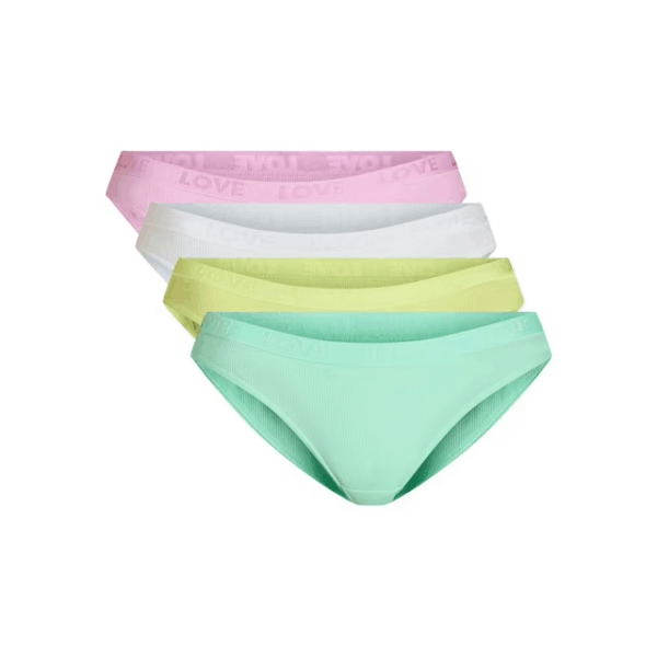 Paquete de 5 calzones para dama talla S marca No Boundaries